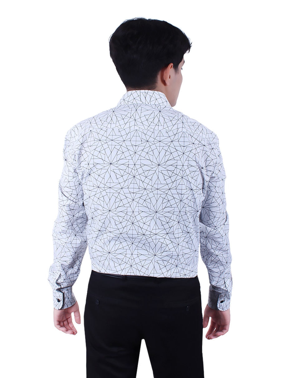 Camisa manga larga para hombre 4