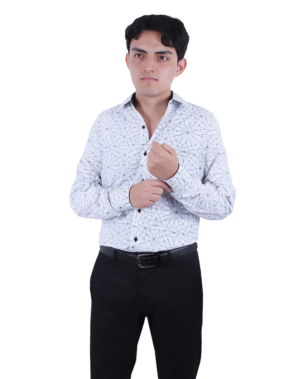 Camisa manga larga para hombre