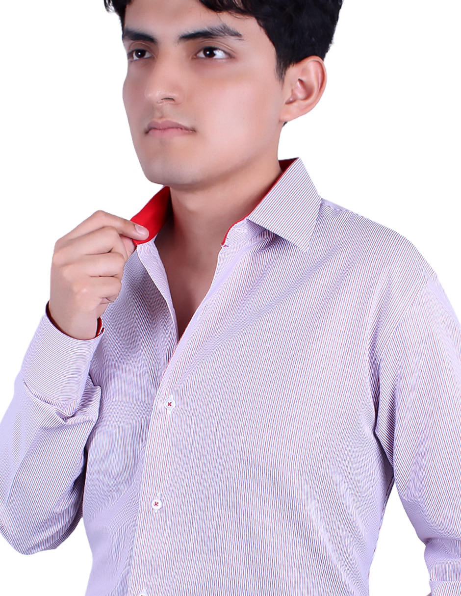 Camisa de vestir manga larga para hombre 3