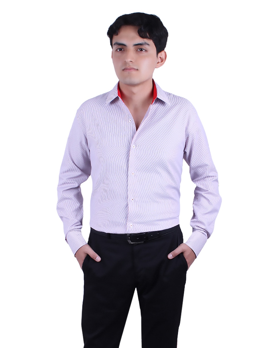 Camisa de vestir manga larga para hombre Camisa de vestir manga larga para hombre