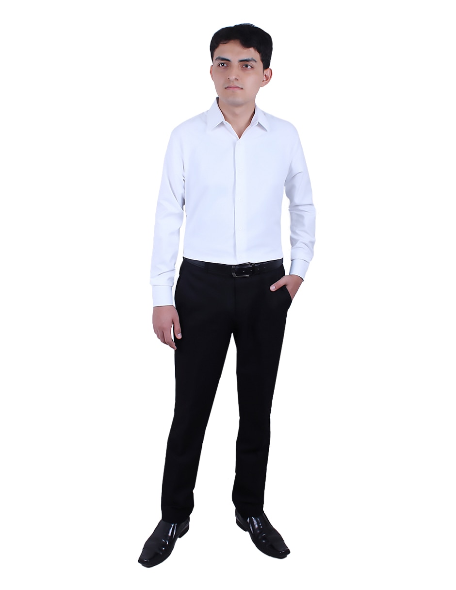 Camisa de vestir manga larga para hombre 2