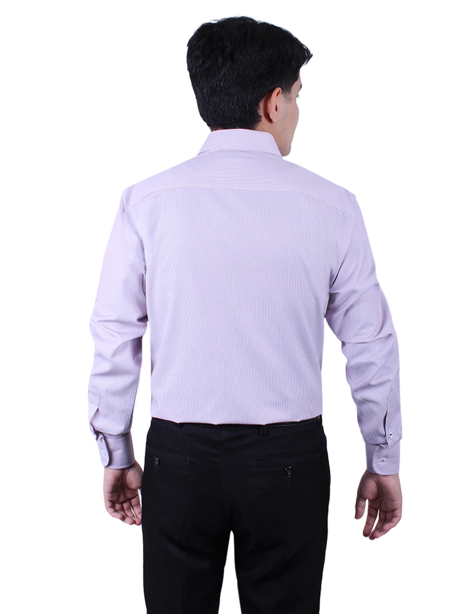 Camisa de vestir Parllieni manga larga para hombre