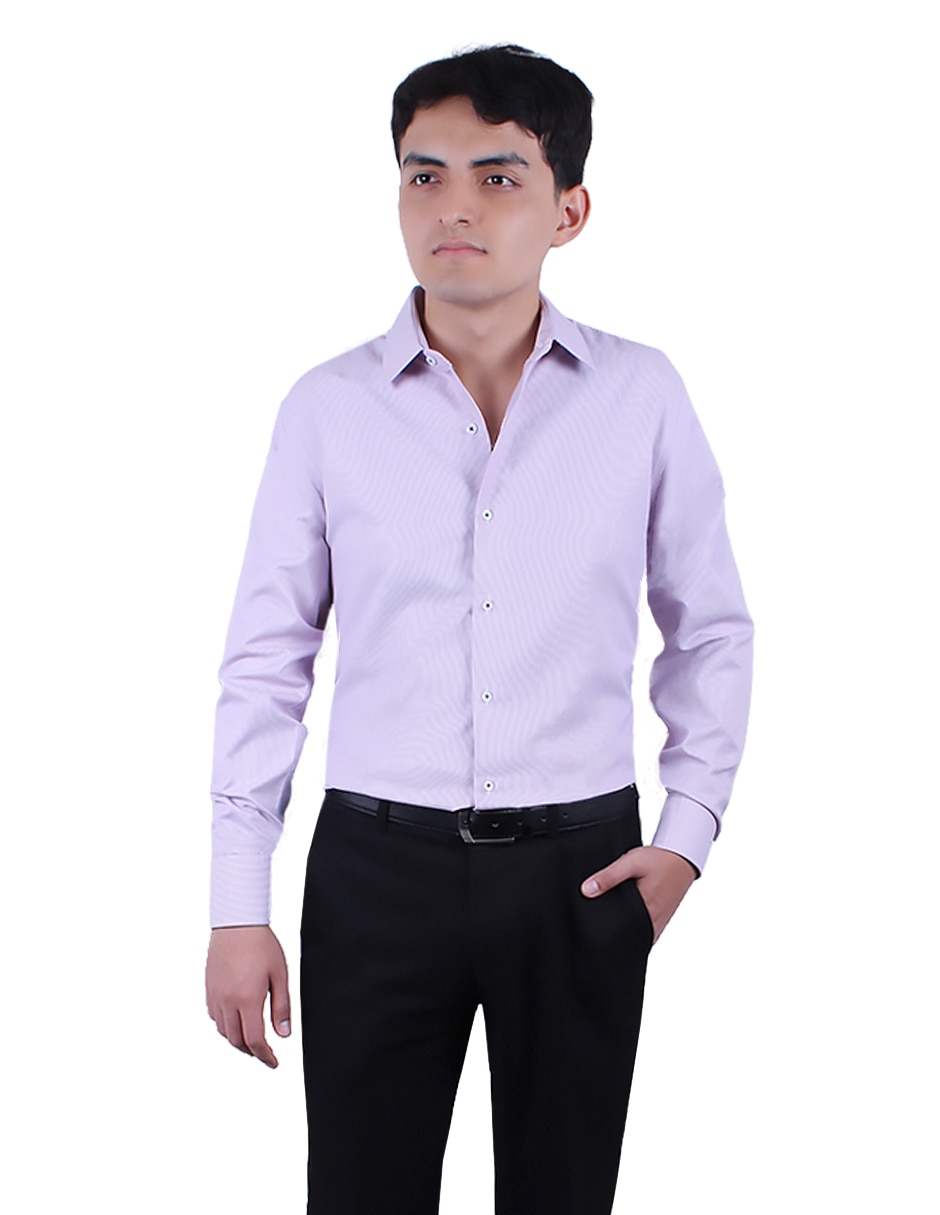 Camisa de vestir manga larga para hombre Camisa de vestir manga larga para hombre