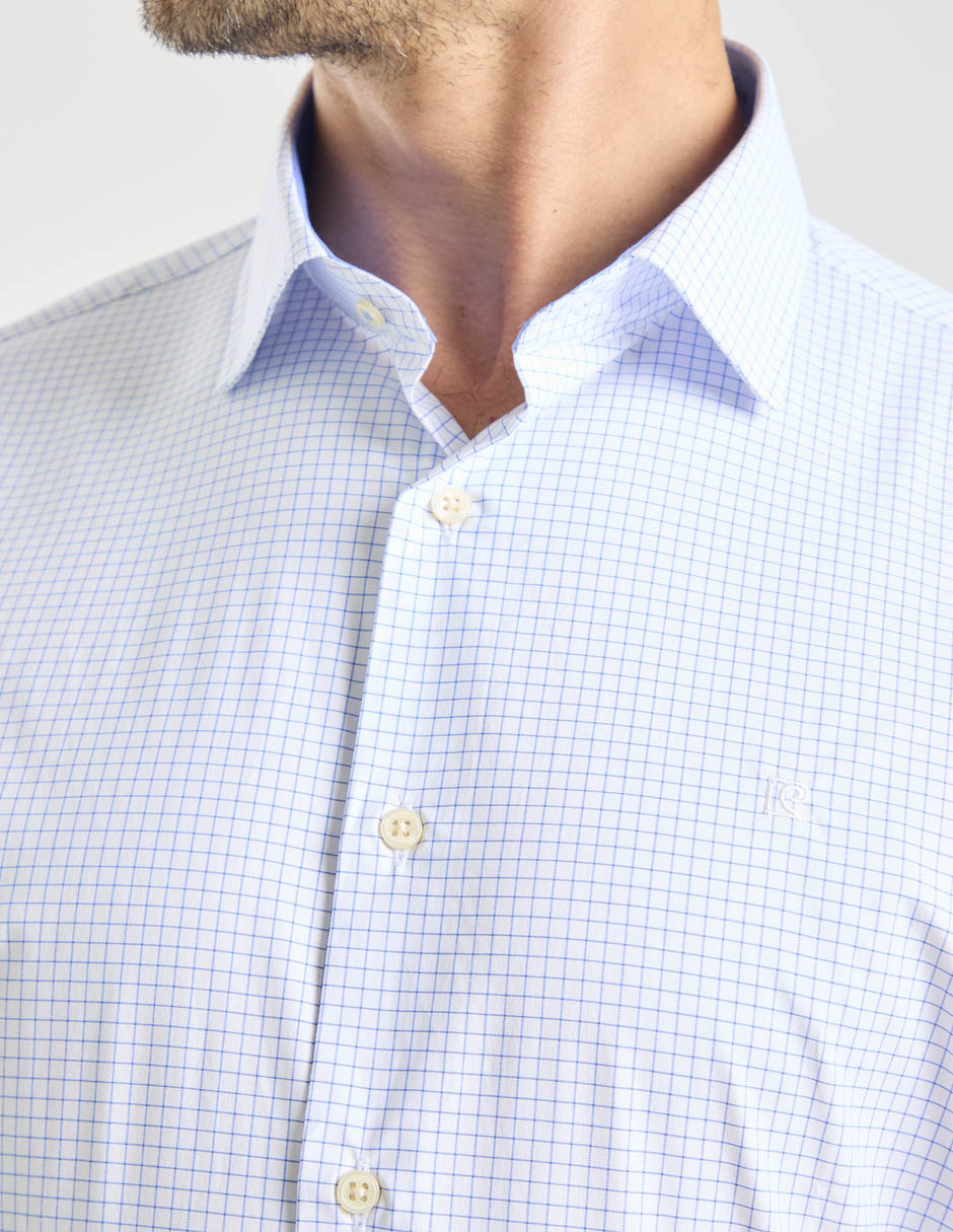 Camisa formal pierre cardin manga larga para hombre