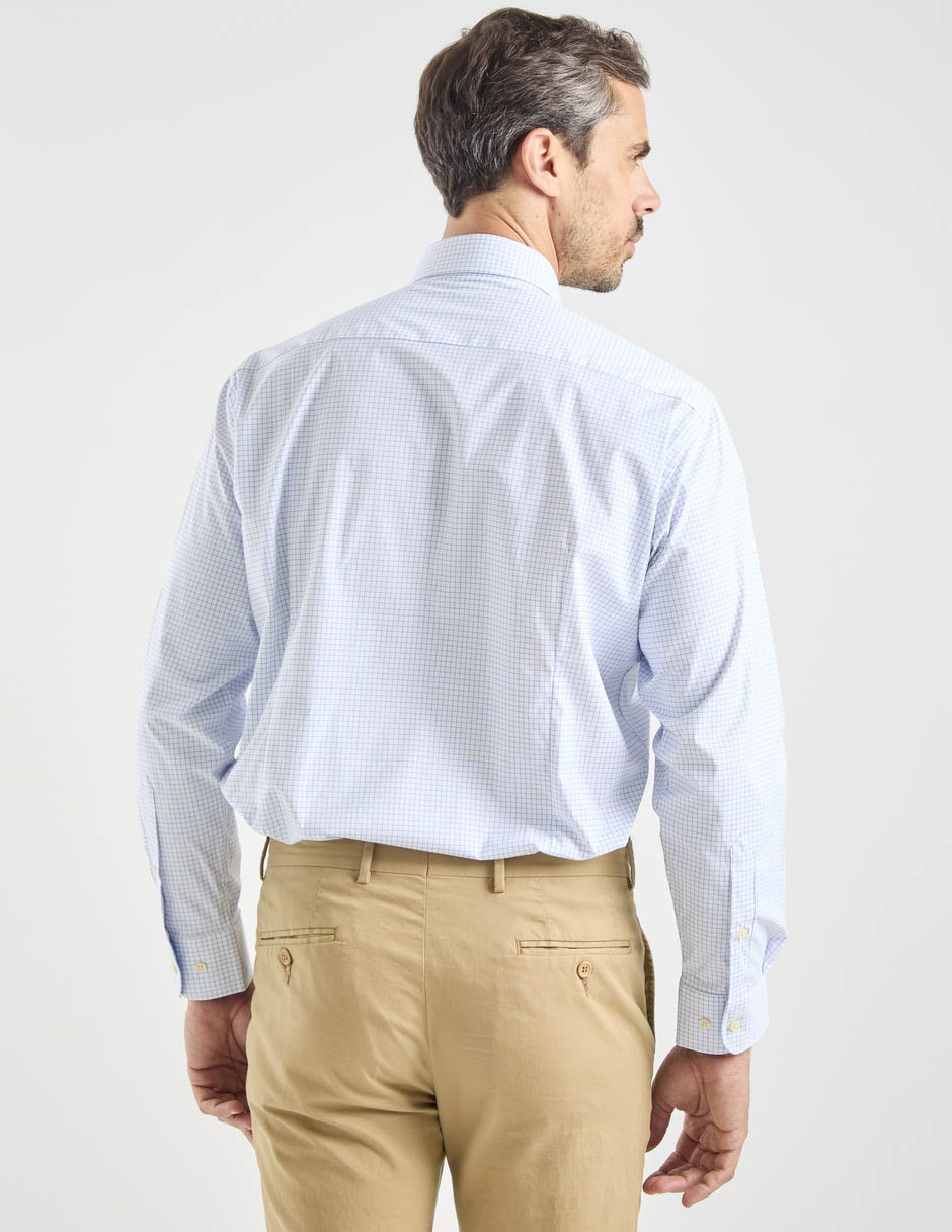 Camisa formal pierre cardin manga larga para hombre