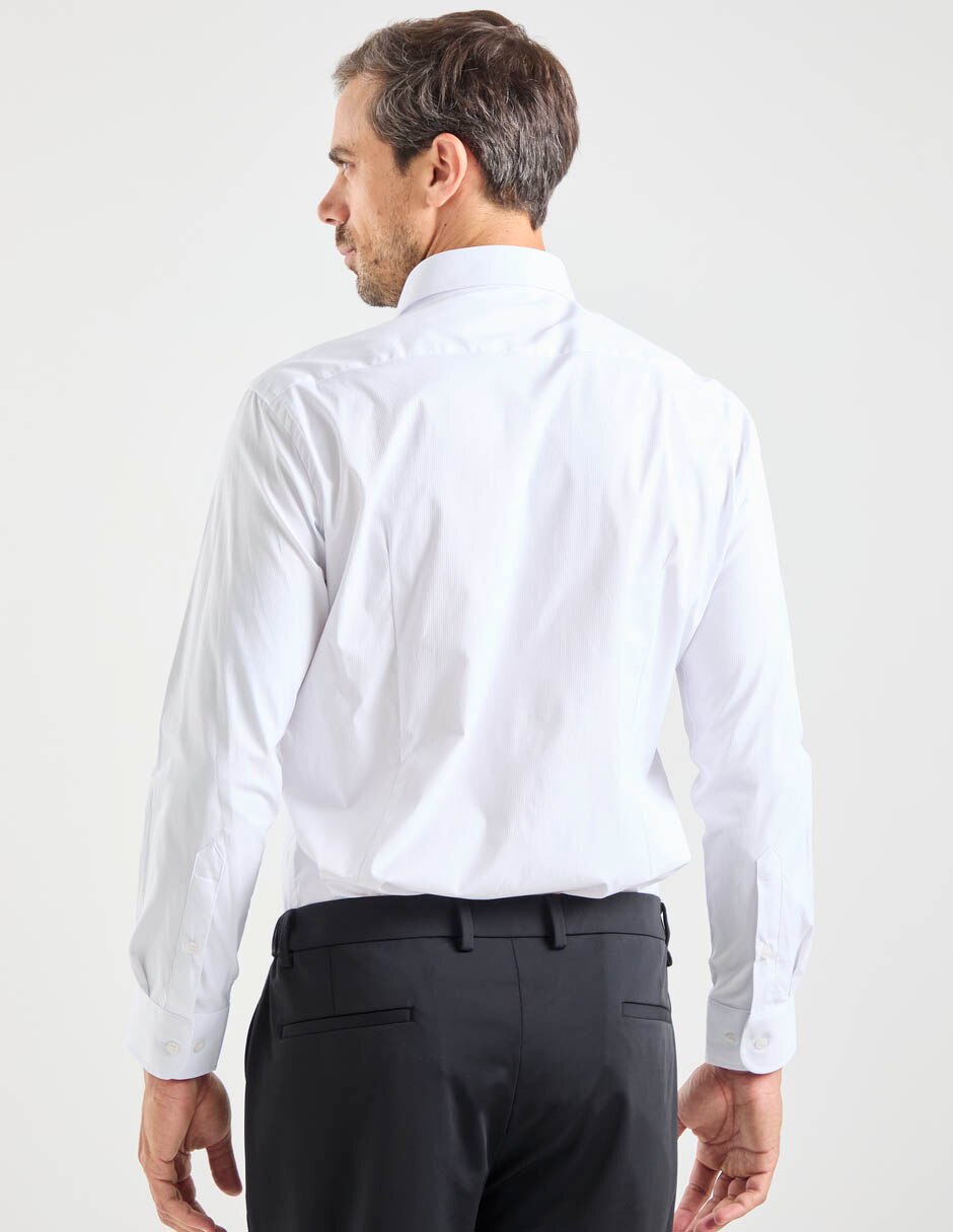 Camisa de vestir Pierre Cardin manga larga para hombre