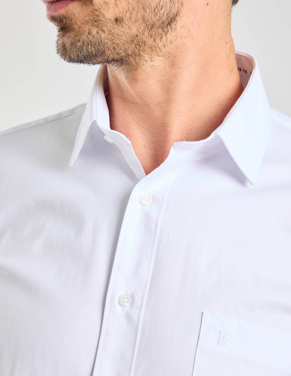 Camisa formal manga larga para hombre 5
