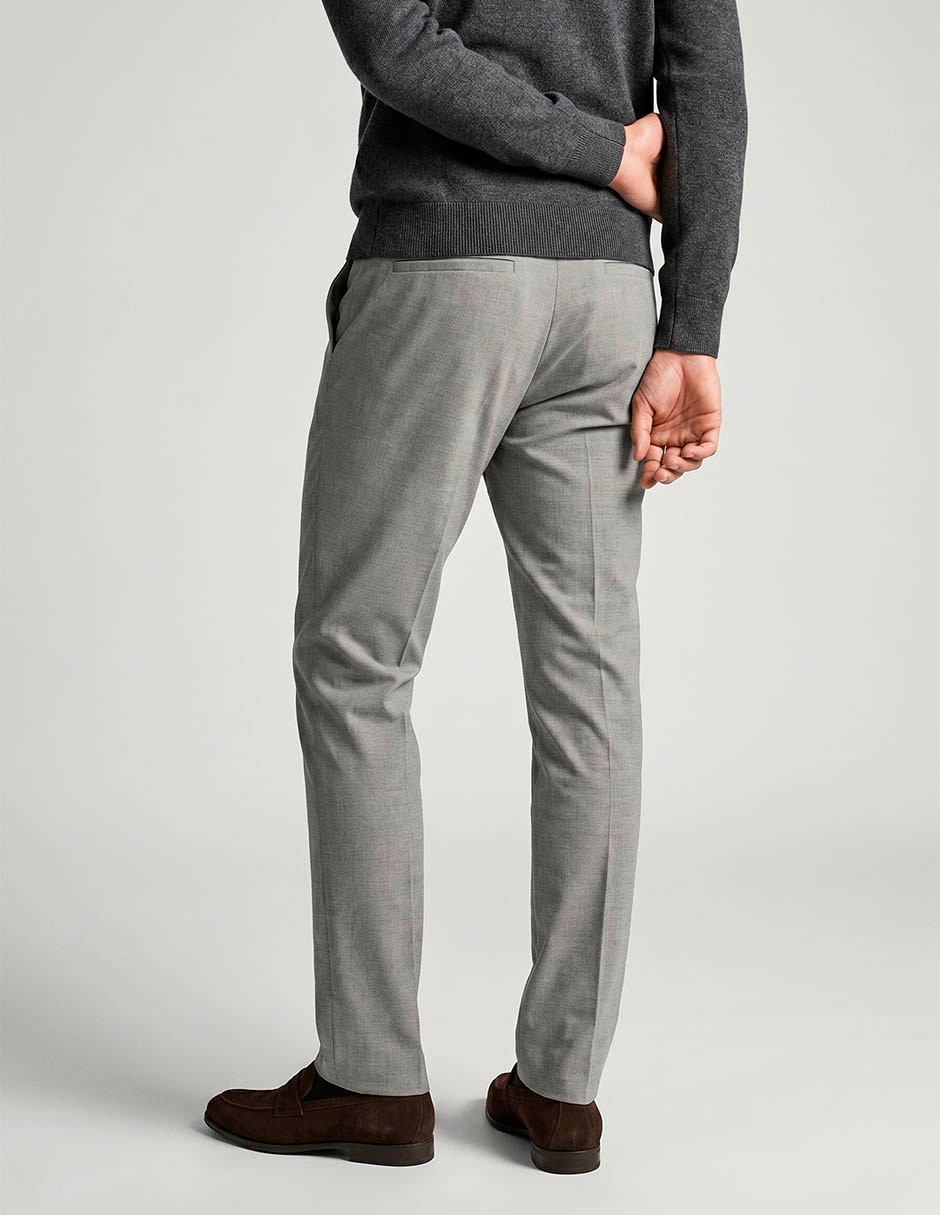 Pantalón business casual chino slim para hombre 2