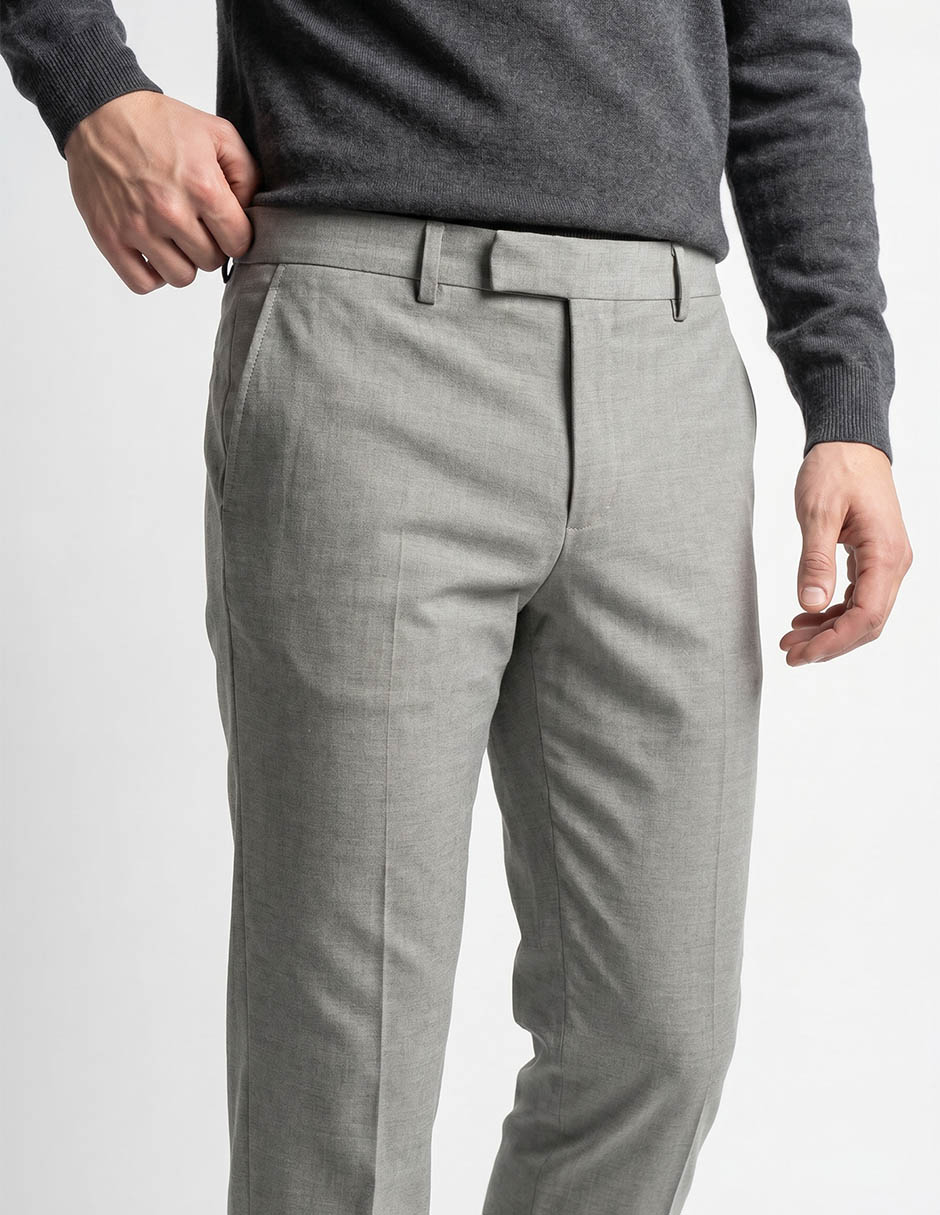 Pantalón business casual chino slim para hombre 3
