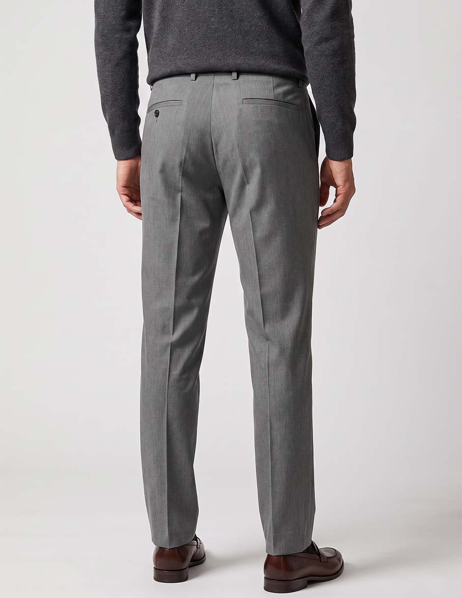 Pantalón business casual straight para hombre 2