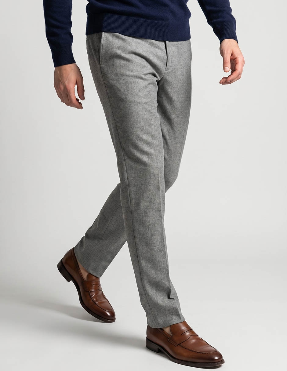 Pantalón de vestir recto para hombre Pantalón de vestir recto para hombre