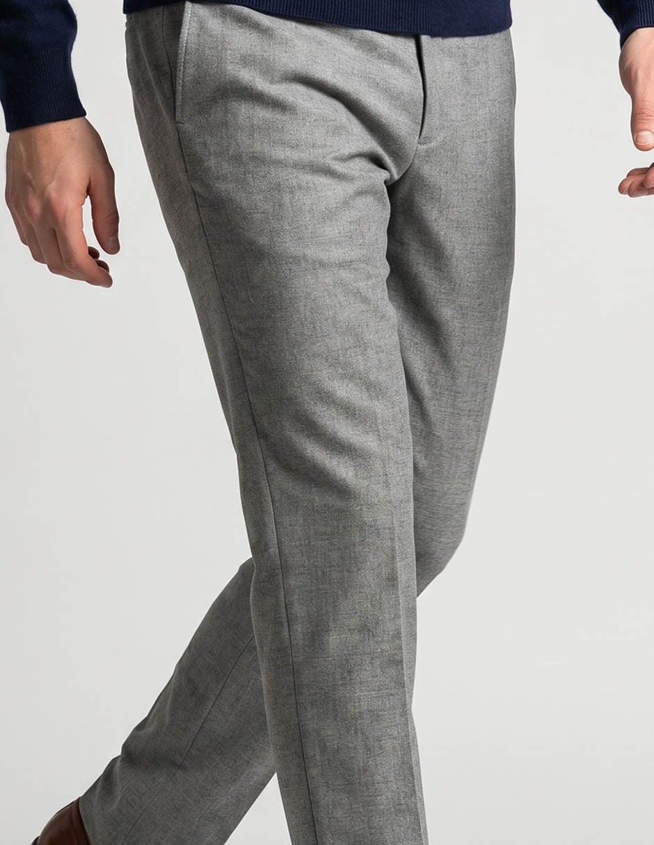 Pantalón de vestir recto Contempo para hombre