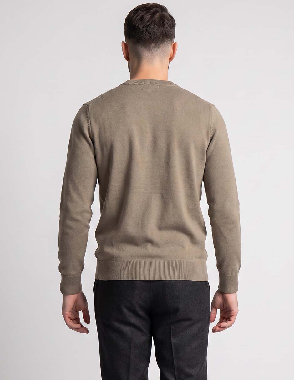 Suéter cuello redondo para hombre 3