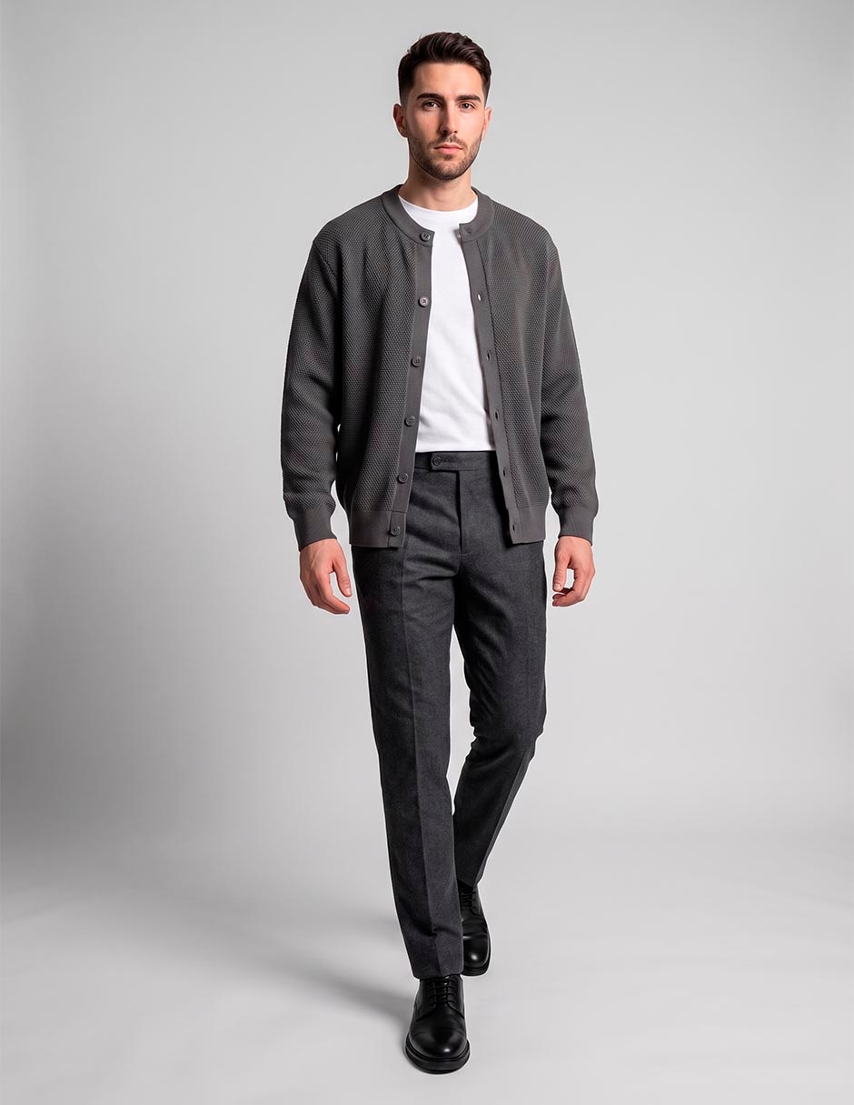 Suéter cuello redondo para hombre