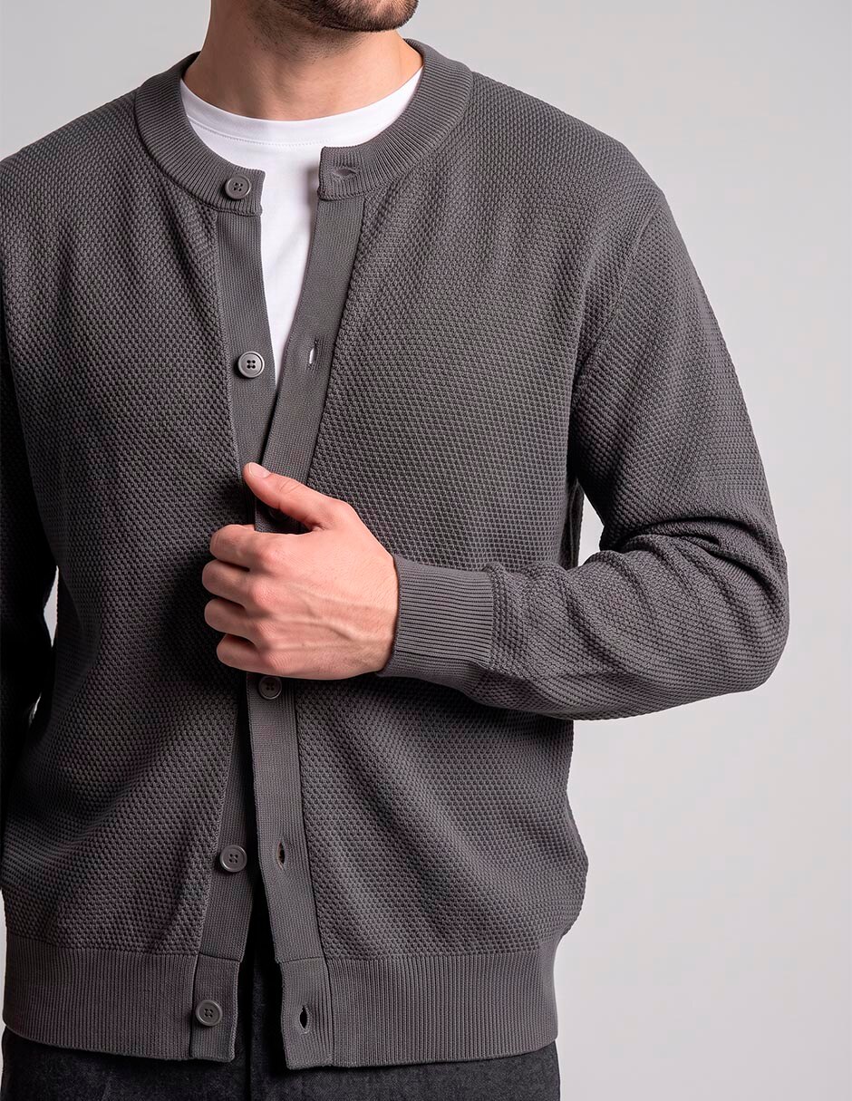 Suéter cuello redondo para hombre 3