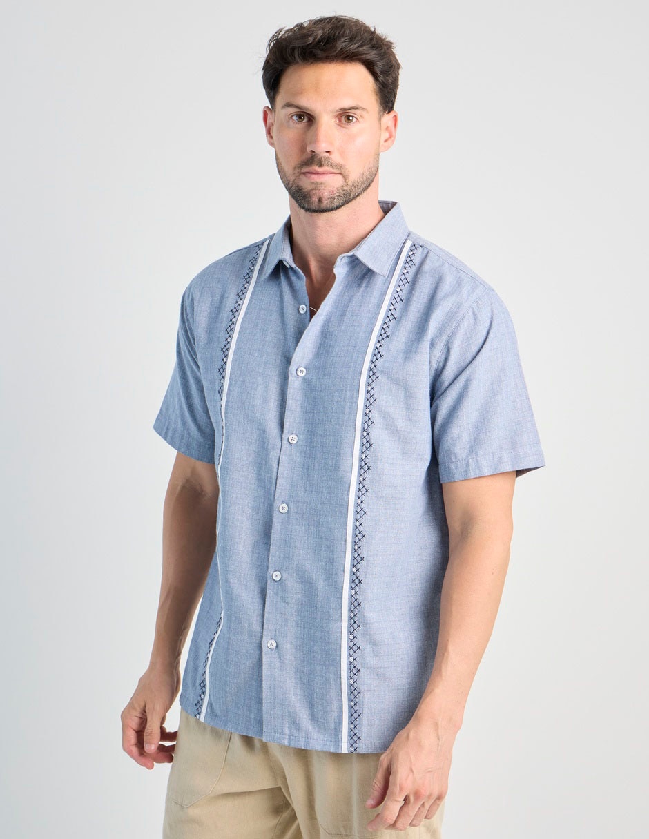 Camisa casual manga corta para hombre Camisa casual manga corta para hombre