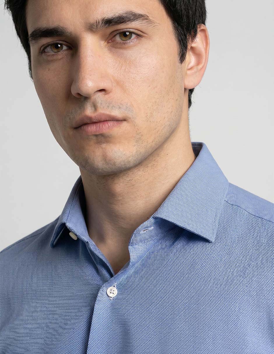 Camisa de vestir Pierre Cardin manga larga para hombre