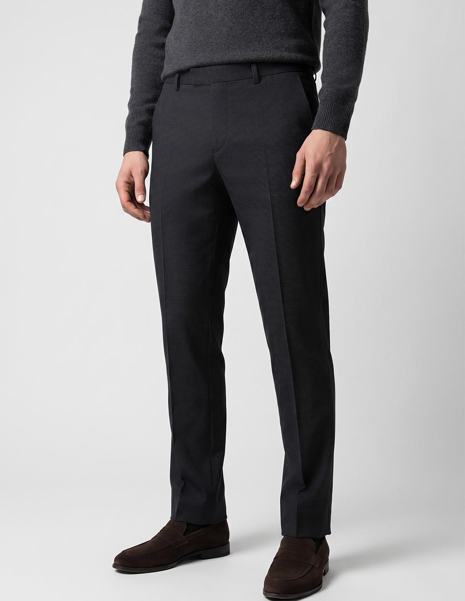Pantalón business casual de vestir slim de algodón para hombre Pantalón business casual de vestir slim de algodón para hombre