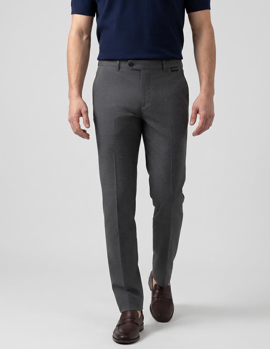 Pantalón business casual de vestir slim Contempo para hombre