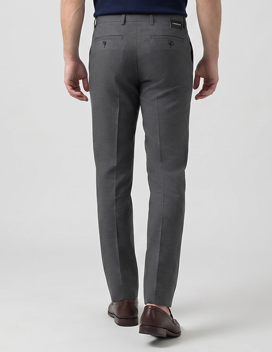 Pantalón business casual de vestir slim Contempo para hombre