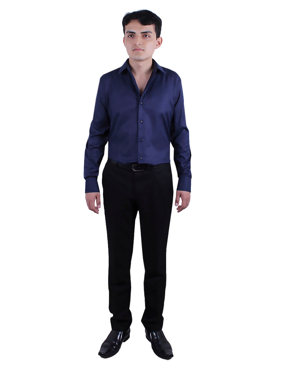 Camisa manga larga para hombre 3