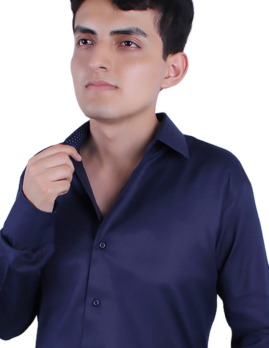 Camisa manga larga para hombre 4