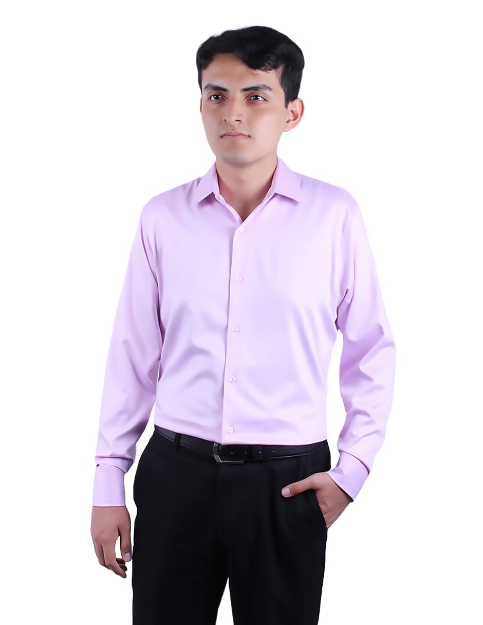 Camisa formal manga larga para hombre Camisa formal manga larga para hombre