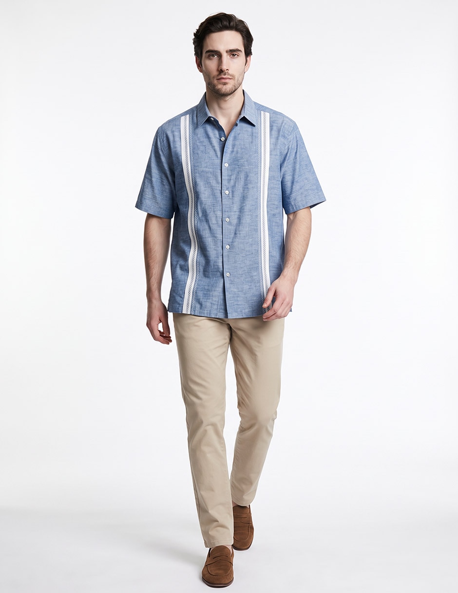 Camisa casual manga corta para hombre Camisa casual manga corta para hombre