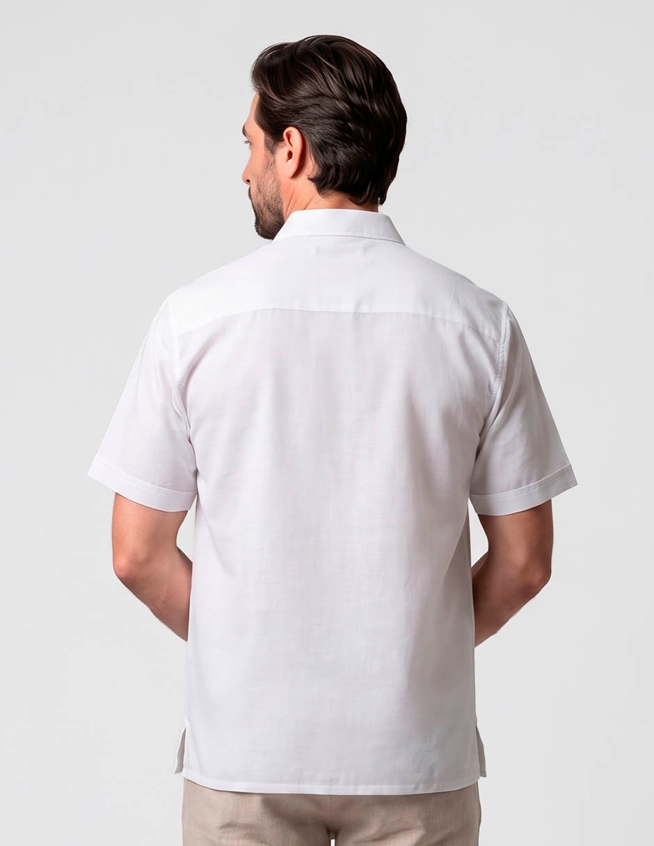 Camisa casual manga corta para hombre