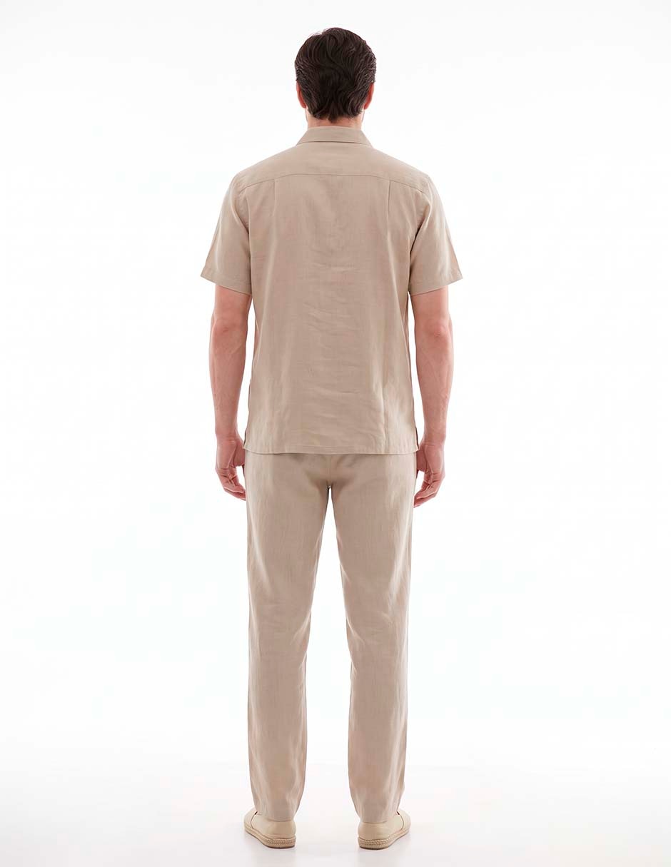 Guayabera manga corta para hombre 2
