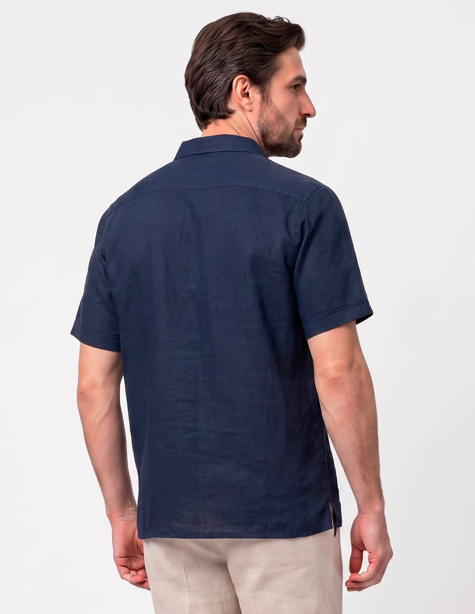 Guayabera manga corta para hombre 2
