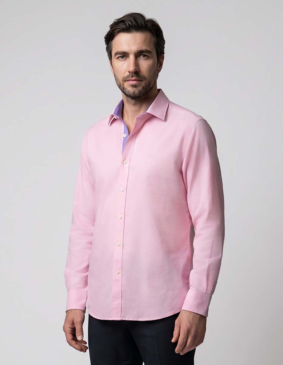 Camisa casual chaps manga larga para hombre Camisa casual chaps manga larga para hombre