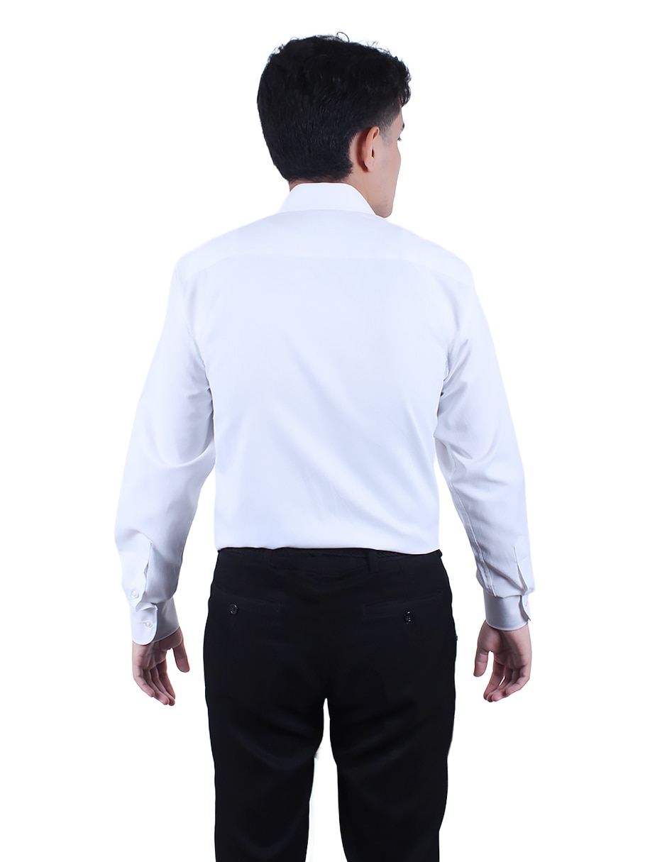 Camisa de vestir Parllieni manga larga para hombre