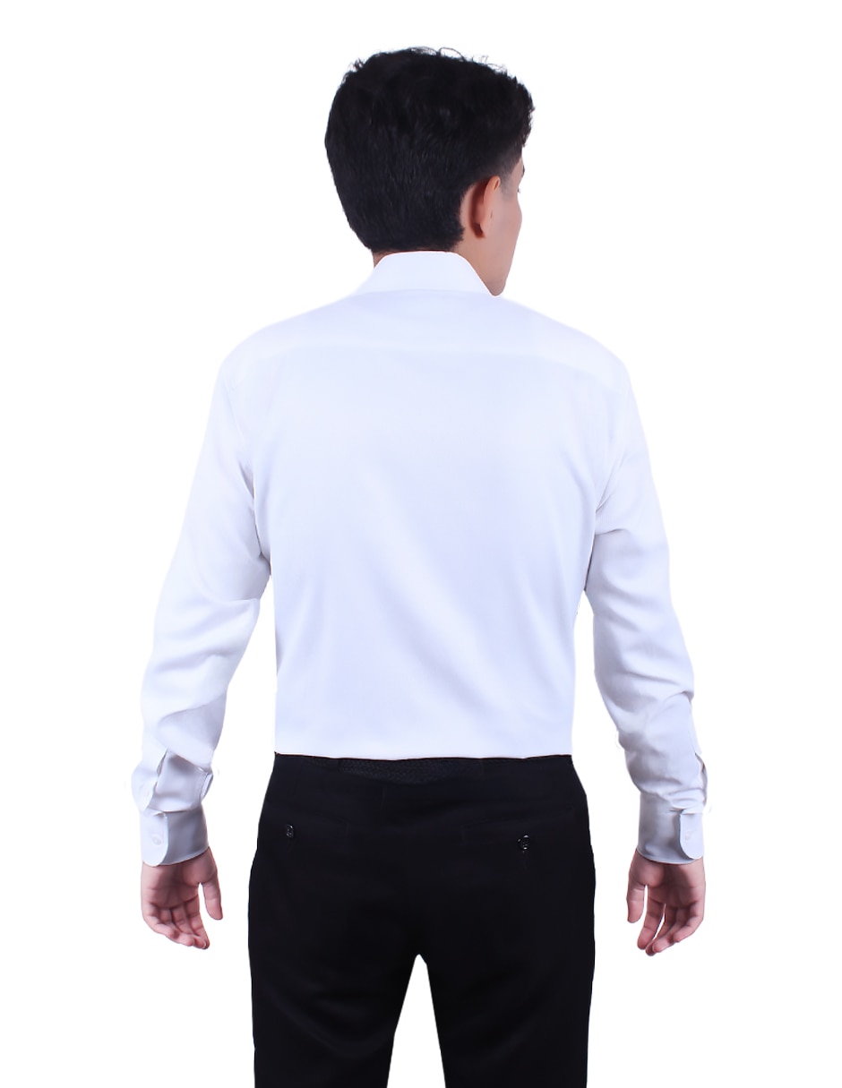 Camisa de vestir Parllieni manga larga para hombre