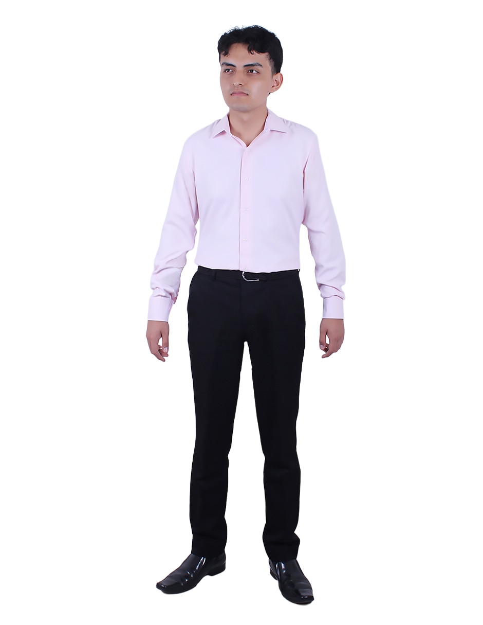 Camisa de vestir Parllieni manga larga para hombre