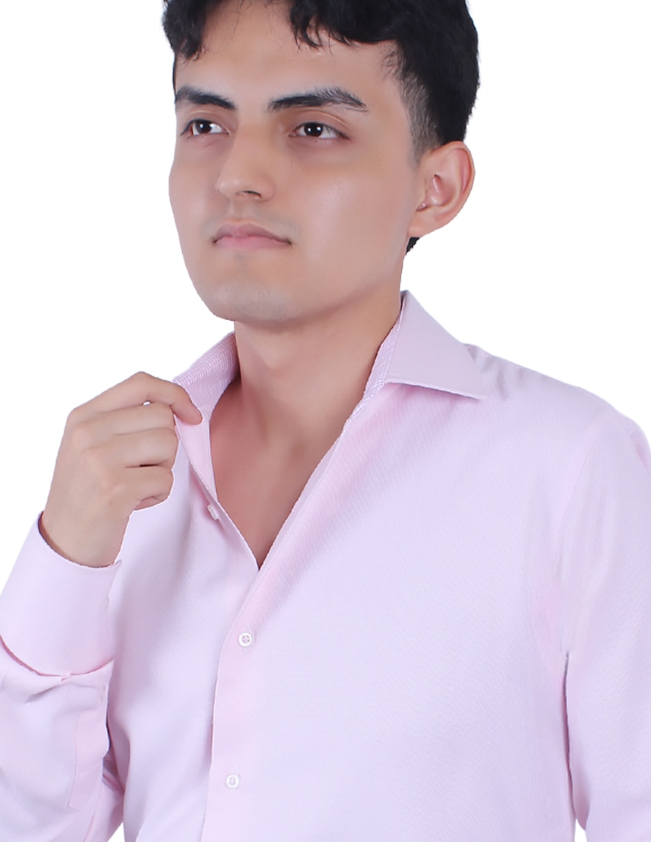 Camisa de vestir Parllieni manga larga para hombre