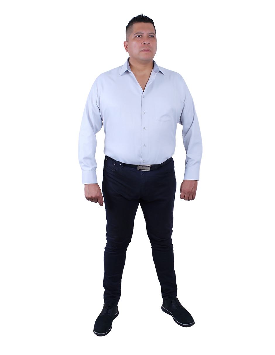 Camisa de vestir manga larga para hombre 2