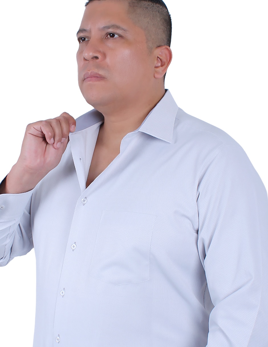 Camisa de vestir manga larga para hombre 3