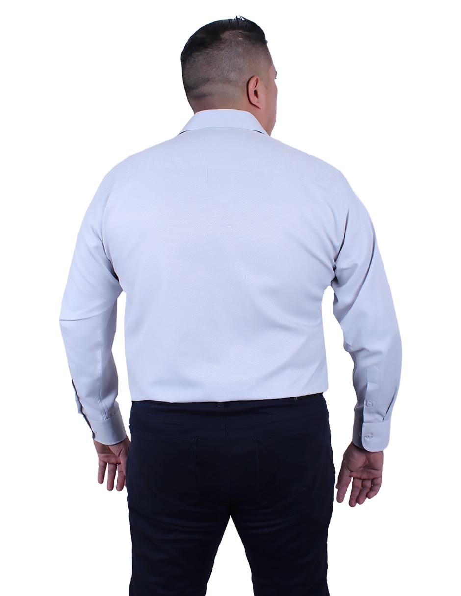 Camisa de vestir manga larga para hombre 4