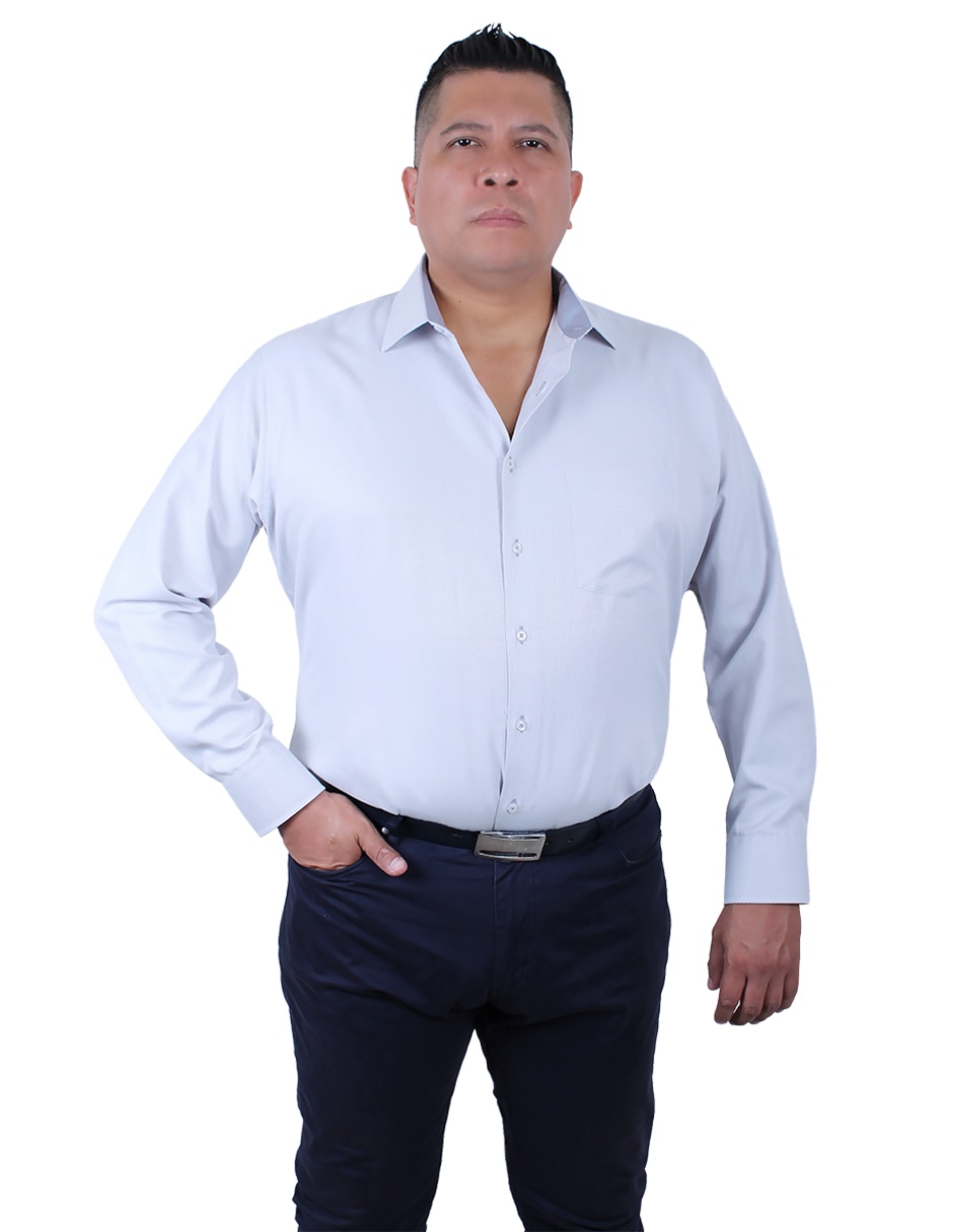 Camisa de vestir manga larga para hombre Camisa de vestir manga larga para hombre