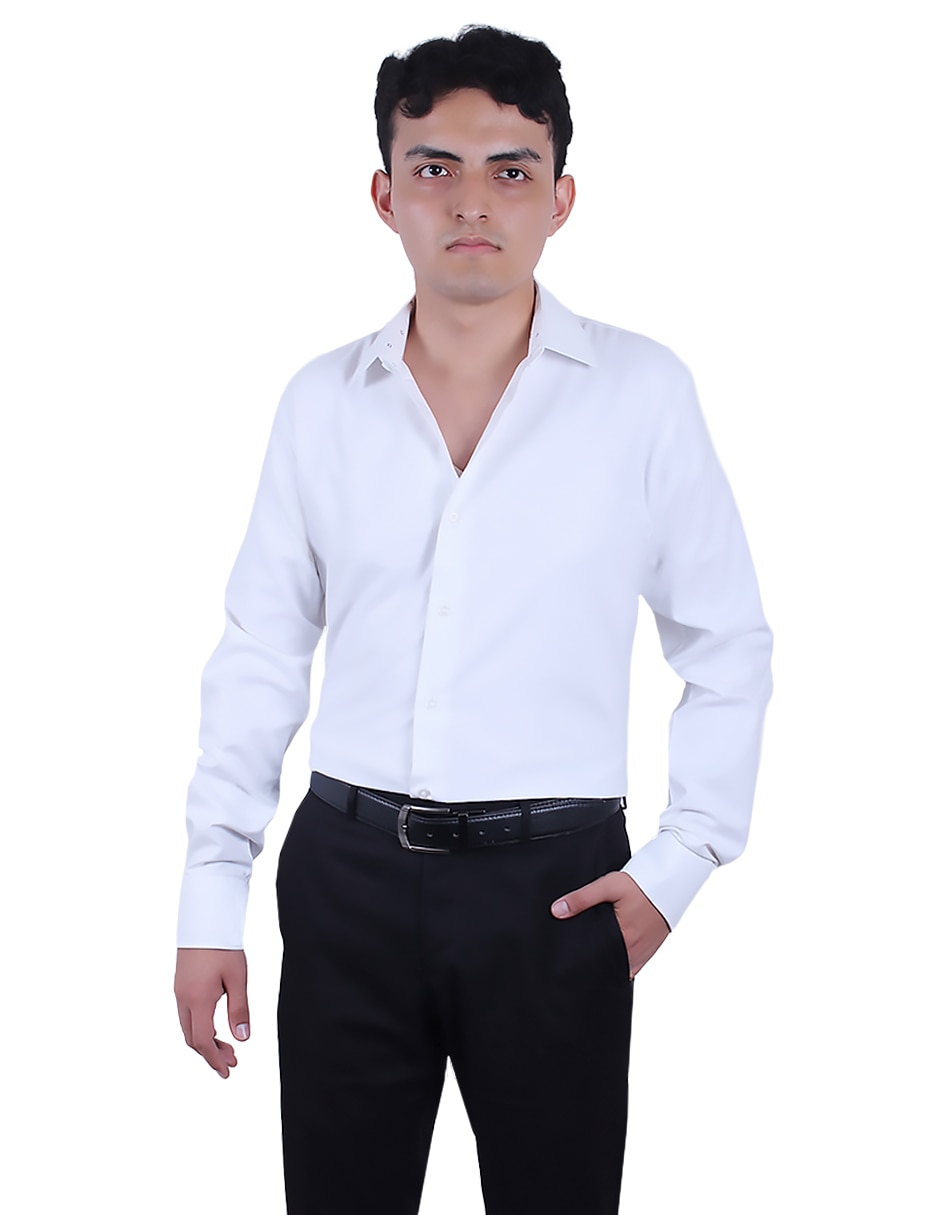 Camisa de vestir manga larga para hombre Camisa de vestir manga larga para hombre