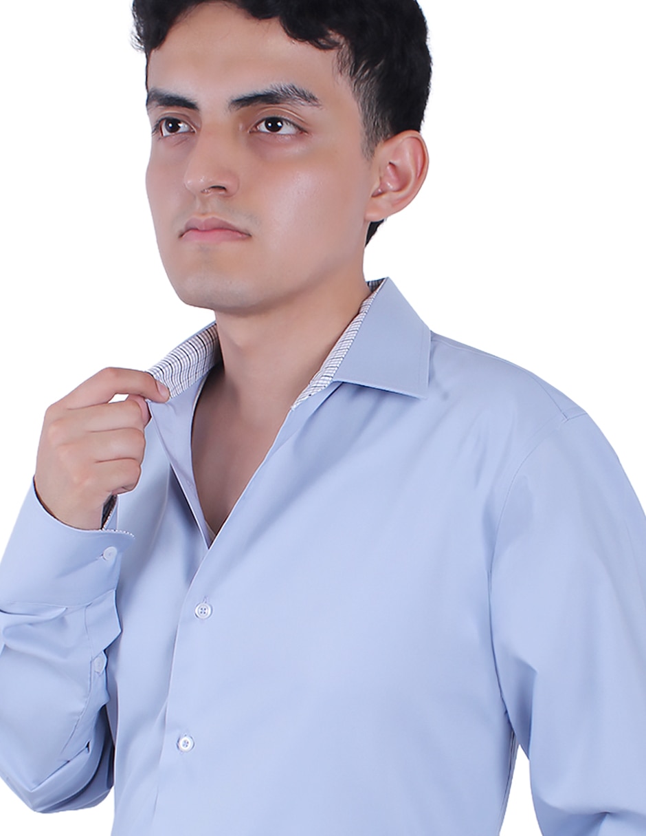 Camisa de vestir manga larga para hombre 3
