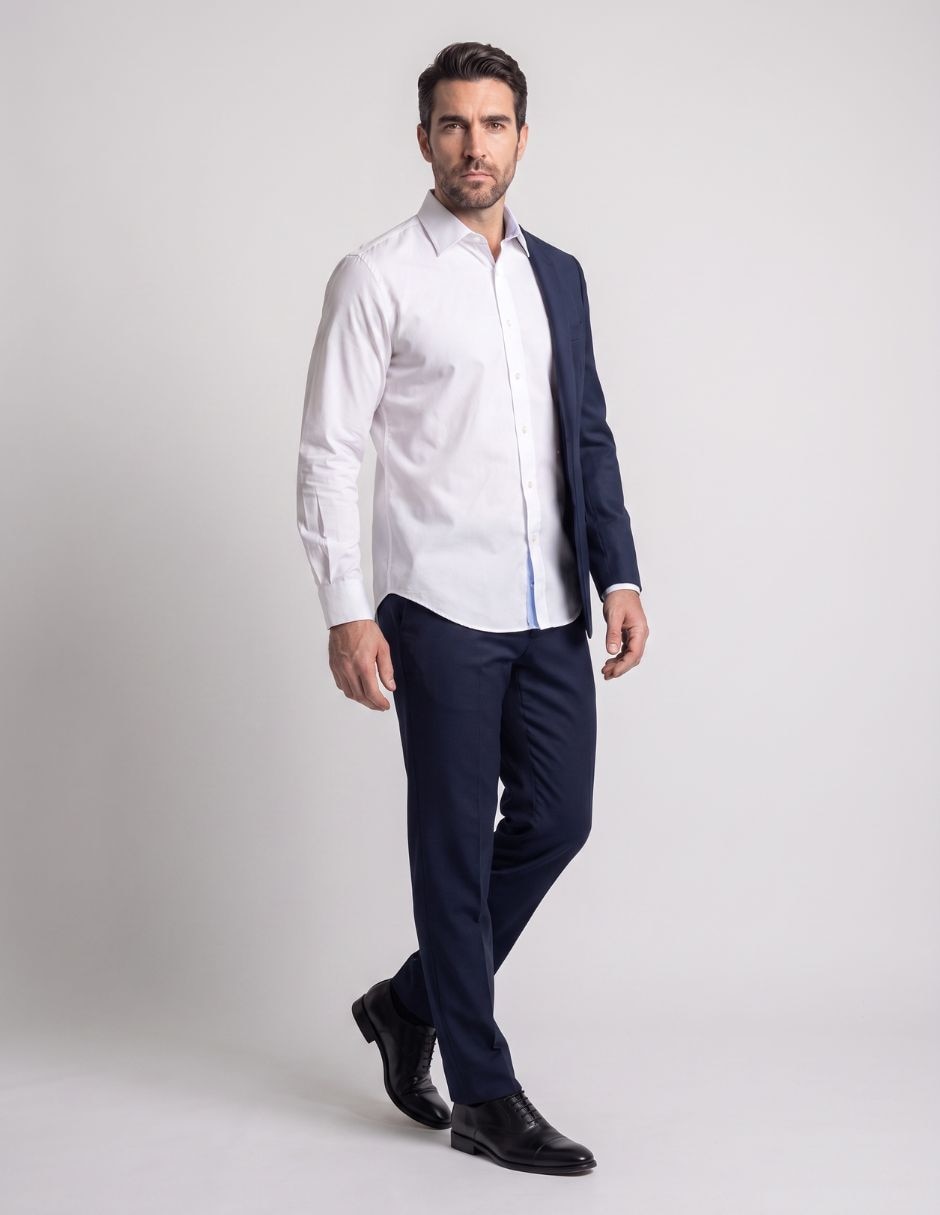 Camisa de vestir manga larga para hombre 4