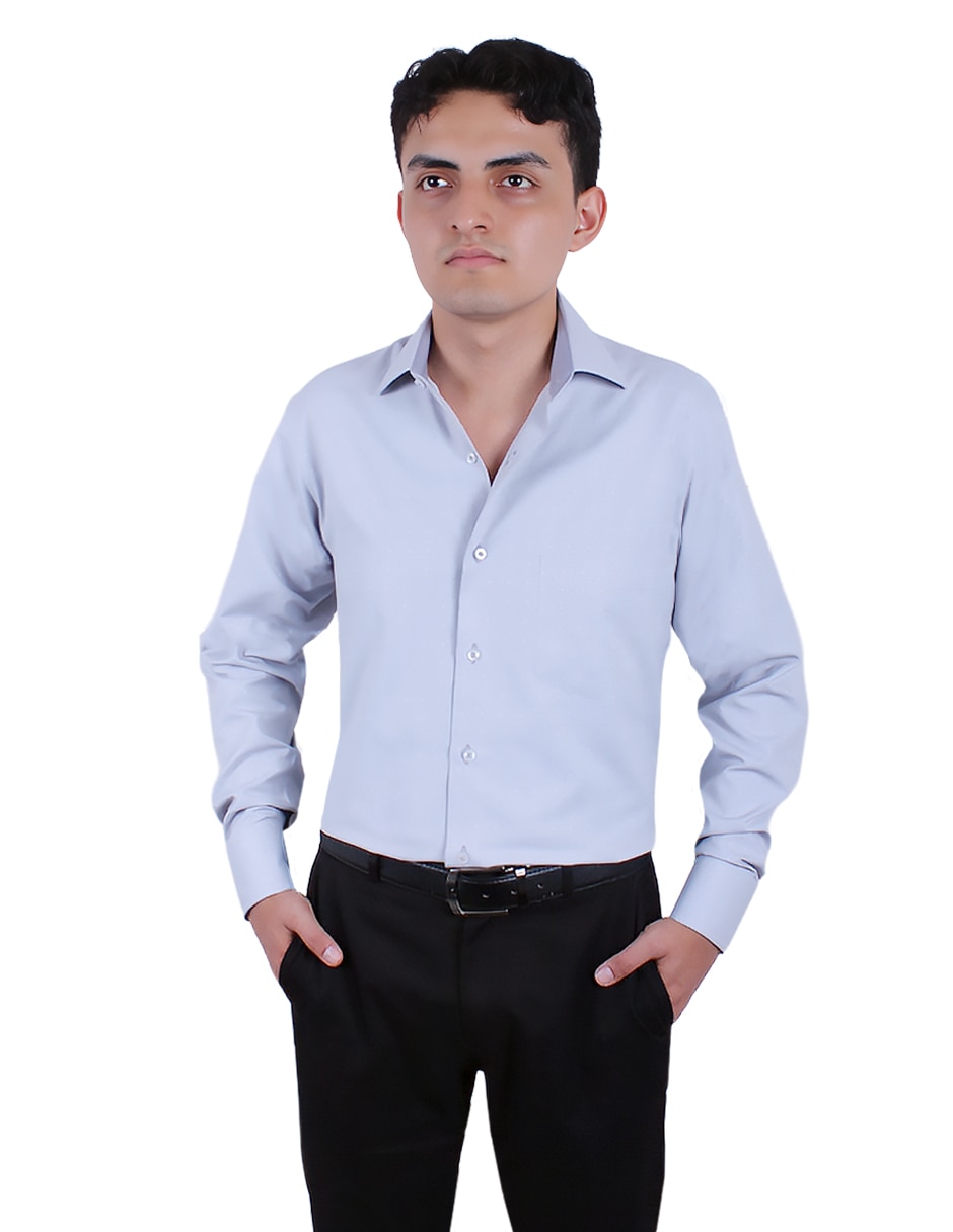 Camisa formal manga larga para hombre Camisa formal manga larga para hombre