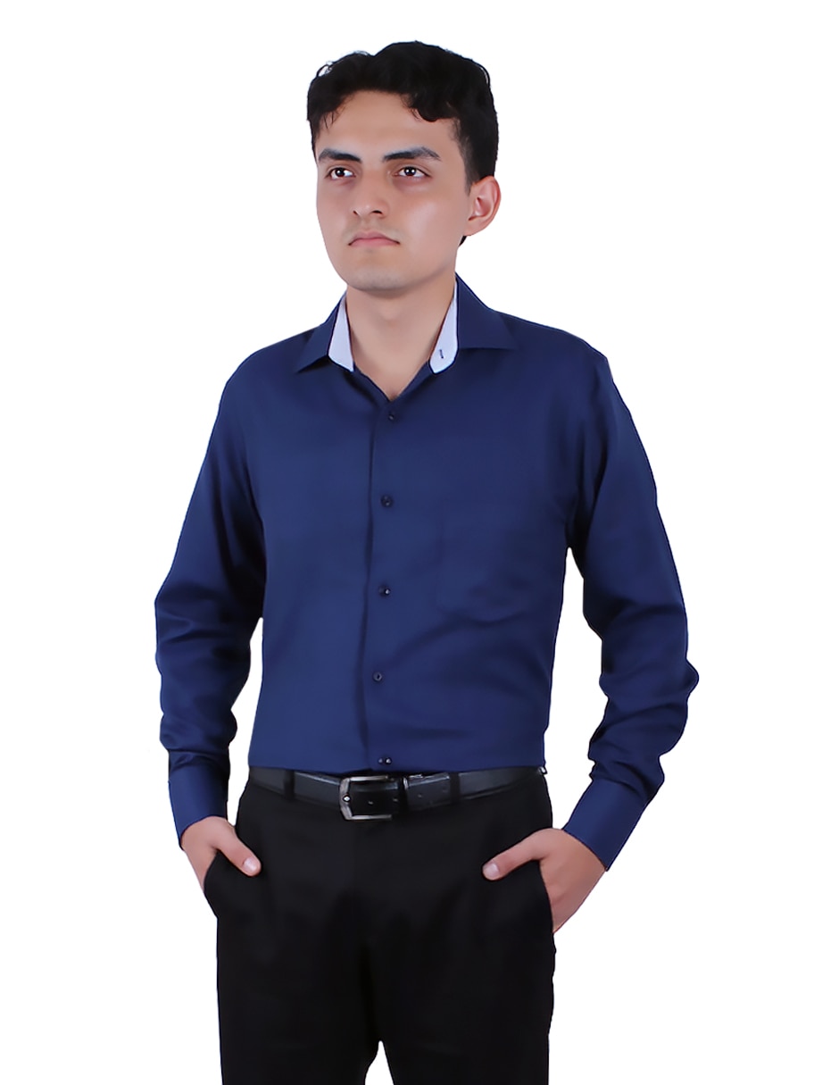 Camisa formal manga larga para hombre Camisa formal manga larga para hombre