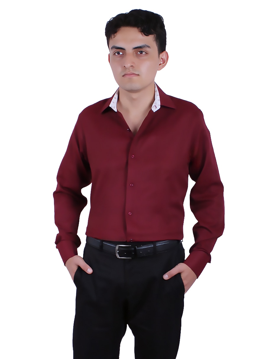 Camisa formal manga larga para hombre Camisa formal manga larga para hombre