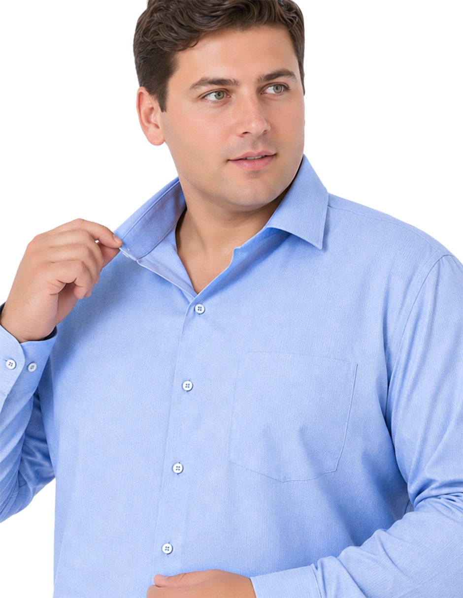 Camisa de vestir manga larga para hombre 3