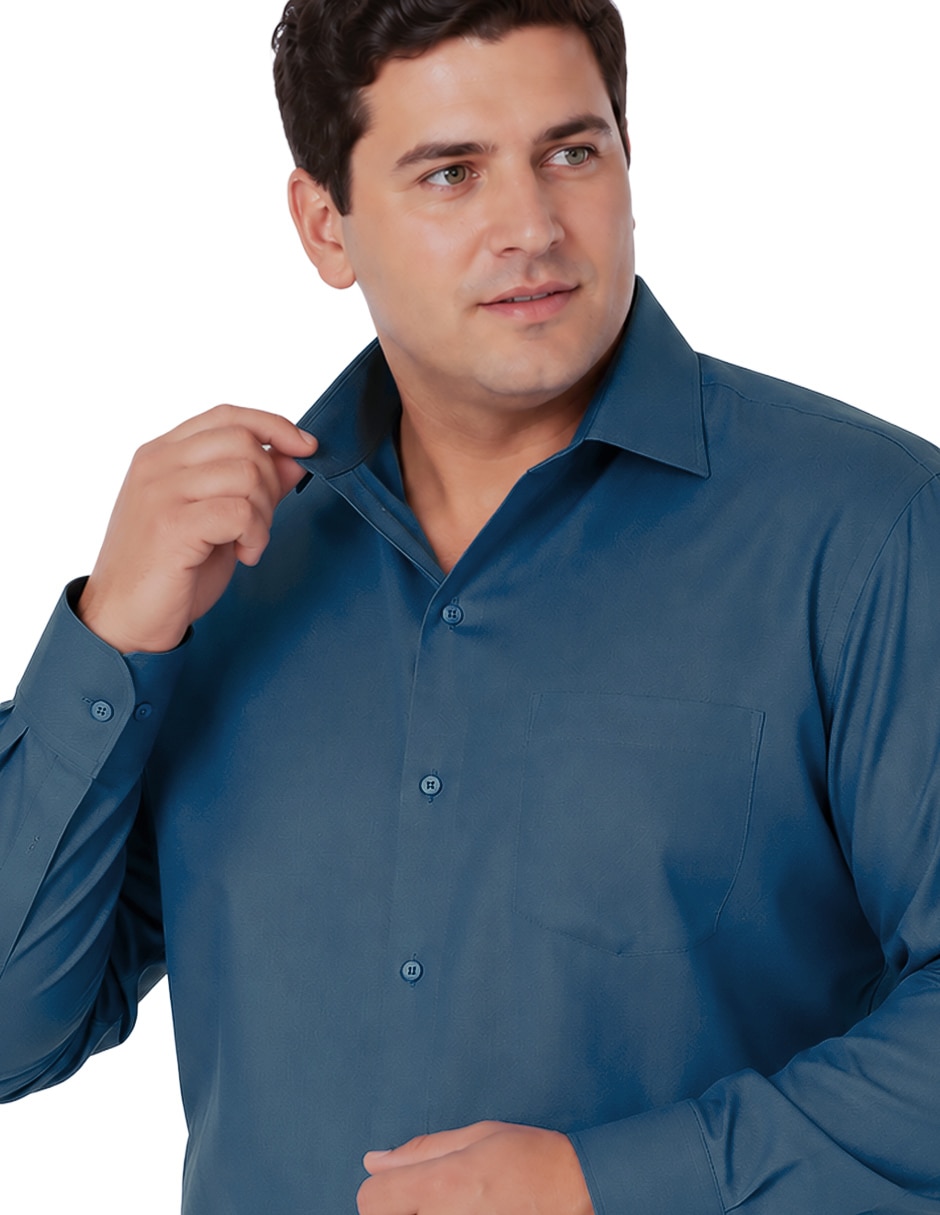 Camisa de vestir manga larga para hombre 3