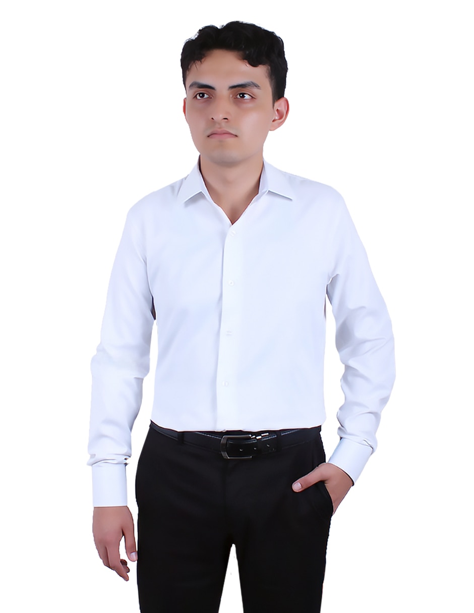 Camisa formal manga larga para hombre Camisa formal manga larga para hombre