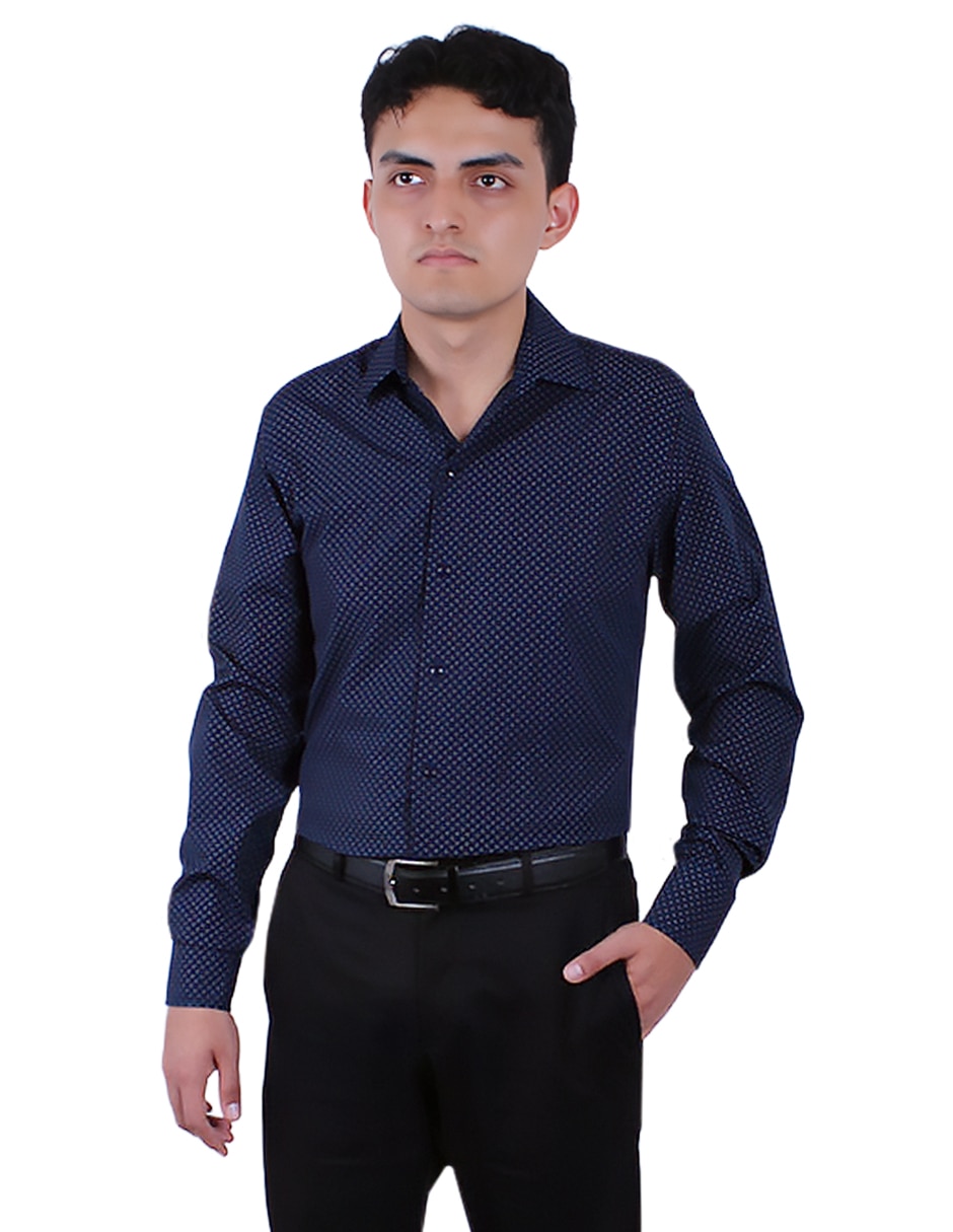Camisa formal manga larga para hombre Camisa formal manga larga para hombre